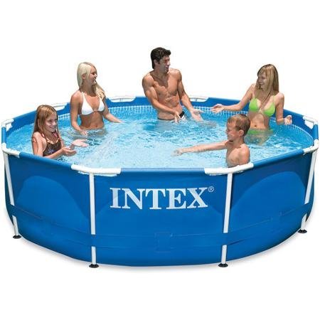 Intex 10 X 30&quot Metal Frame Swimming Pool