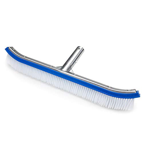 Swimming Pool BrushTADAMI Pool Brush Head Aluminum Wall Floor Pool Brush Easily Sweep from Cleaning Pool WallsCleans Extremely Tough Stains Walls Tiles Floor Walkways Pond Spa Hot Spring Pools