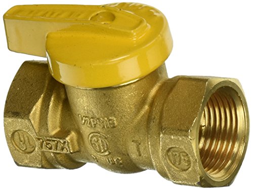 Mueller 110-524 Forged Brass One-piece Body Gas Ball Valve 34-inch