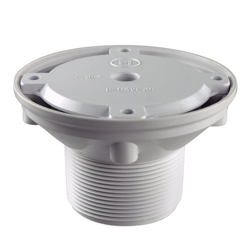 Hayward SP1425 1-12-Inch FIP by 2-Inch MIP White Adjustable Floor Inlet Concrete Pool Fitting
