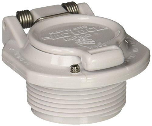 Hayward W400bwhp White Free Rotation Vacuum Lock Safety Wall Fitting Replacement For Hayward Navigator Pool Cleaners