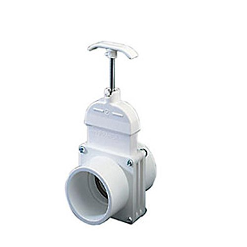 Praher Knife Slide Gate Valve 15&quot Mpt X 15&quot Fpt White 150-gmft 150gmft hj7-545mki94 G1537816