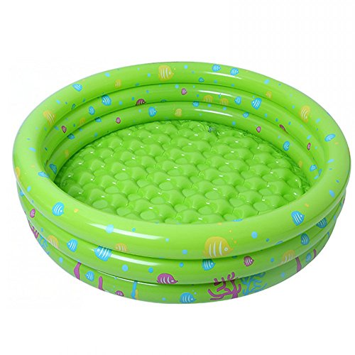 MERICP Baby Swimming Pool Children Marine Ball Pool Three-Ring Circular Printing Pool and Inflatable Kids Water Park