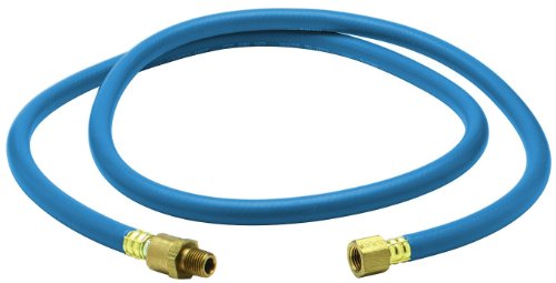 Amflo 25-24-ret Blue 300 Psi Pvc Lead-in Air Hose 14&quot X 24&quot With 14&quot Mnpt X 14&quot Fnpt Fittings And Ball Swivel