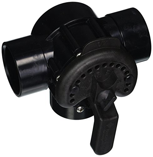 Pentair 263047 3-way 2-inch Cpvc Solar Pool Diverter Valve Greyblack