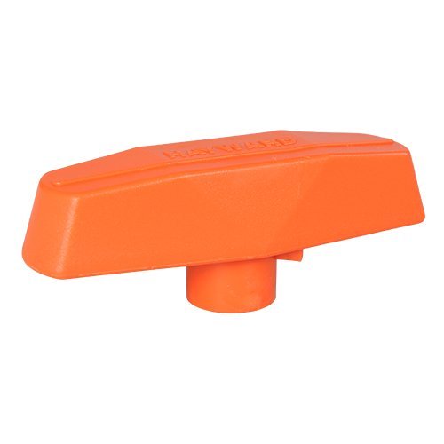 Hayward TBX138 PVC Orange 3-Inch Handle Replacement for Hayward Tb Series True Union Ball Valve