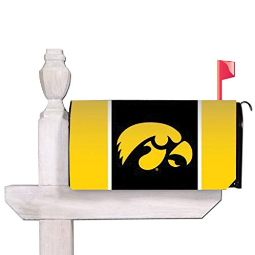 VictoryStore Outdoor Mailbox Cover - University of Iowa Design 6 Magnetic Mailbox Cover