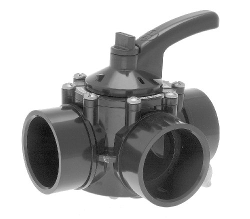 Hayward Psv3s2 2 To 2-12-inch 3-way Diverter Valve Cpvc Material