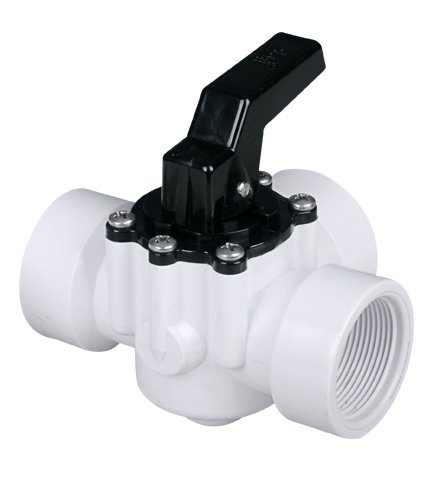 3 Way Fibropool Diverter Pool Valve 1 12&quot Female Threaded