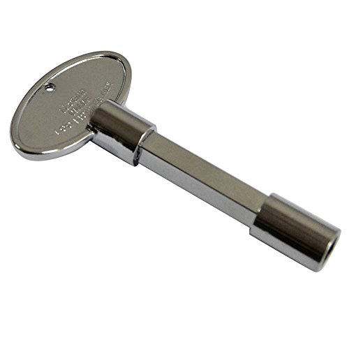 Stanbroil Universal Gas Valve Key 3-inch Polished Chrome