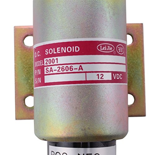 DC24V Shutdown Fuel Shut off Stop Solenoid Valve SA-2606-A For Mitsubishi Mixer