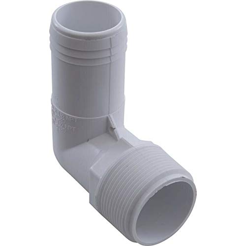 ZXA 90 Elbow 1-12 Male Pipe Thread x 1-12 Barb -for Plastic Pipe