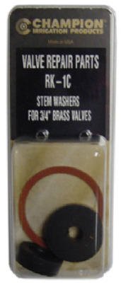 Champion Stem Gasket Kit Used On 34  Brass Anti-Siphon Valves Clamshell