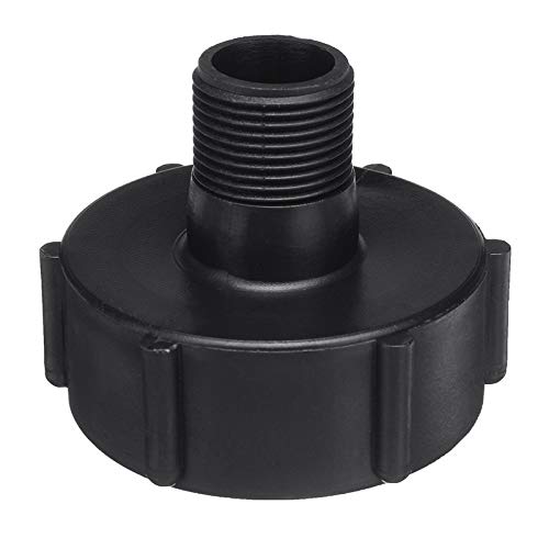 1Pc 1000L IBC Water Tank Garden Hose Adapter Fitting 60mm Adaptor 075 Garden Hose Pipe Valve Accessories Tank Adapter Connector