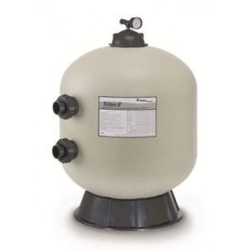 Pentair 140212 Triton Ii Side Mount Fiberglass Sand Pool Filter With Clearpro Technology , 3.14 Square Feet, 63