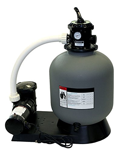 Rx Clear Radiant 24 Inch In-Ground Swimming Pool Sand Filter System w1 HP Pump