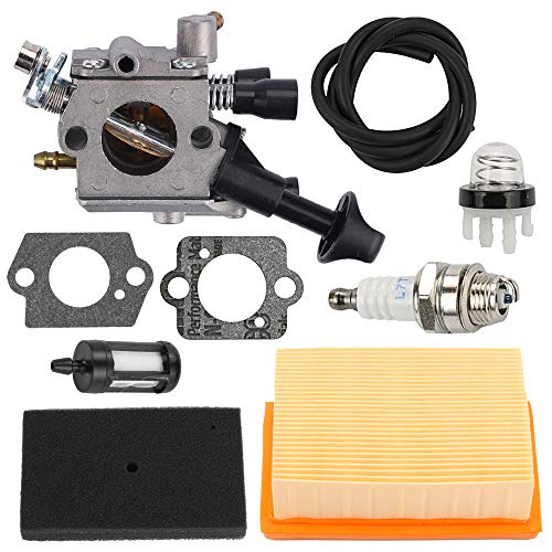 Yermax Zama C1Q-S210 Carburetor  Air Filter Repower Kit for Stihl BR350 BR430 SR430 SR450 Backpack Blower