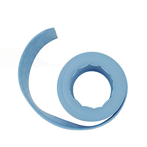 Light Blue Swimming Pool Filter Backwash Hose - 100 x 15