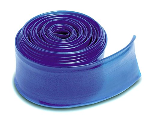 Transparent Blue Swimming Pool Filter Backwash Hose - 100 x 15