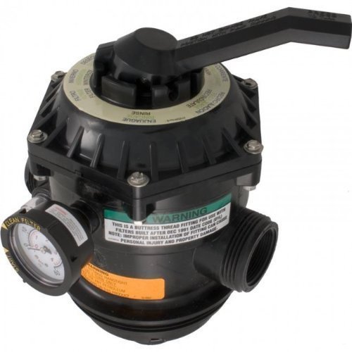 Pentair 262504 1-12-Inch Multiport Valve with Buttress Thread Replacement Tagelus Pool and Spa Sand Filter