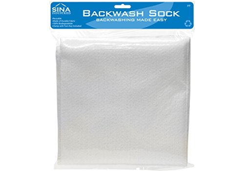 De Backwash Sock diatomaceous Earth