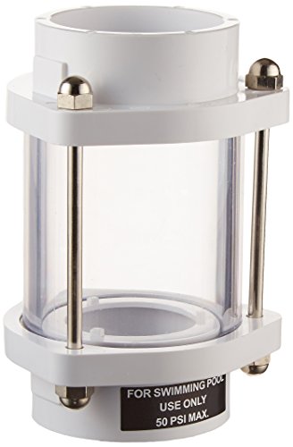 Hayward Sp1072s 1-12-inch Slip In-line Backwash Sight Glass