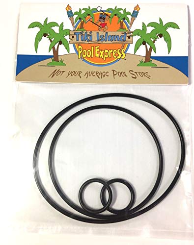Tiki Island Pool Express Compatible with Jandy Pentair Compool 15-30 Pool Valve O-Ring Kit fits 51016200 192039 1132 R0487100