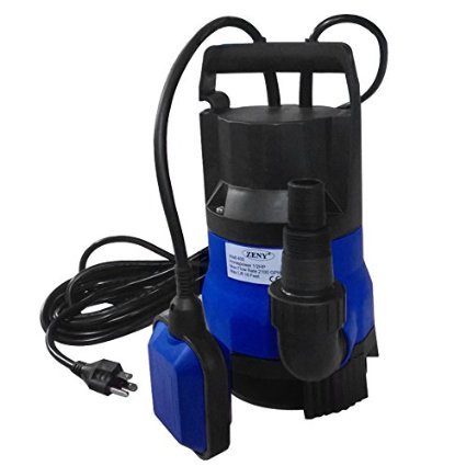 Zeny&reg 2000gph Submersible Cleandirty Water Pump 12hp Swimming Pool Pond Flood Drain 2