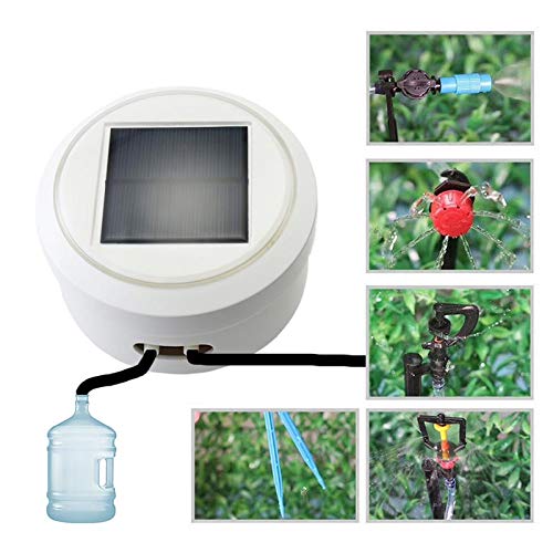 SHIJING Solar Energy Intelligent Garden Automatic Watering Device Succulents Plant Drip Irrigation Tool Water Pump Timer System