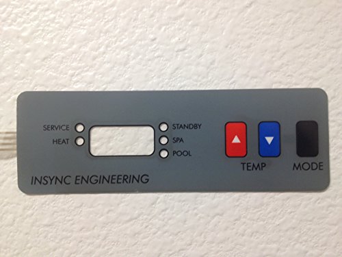Compatible With All Hayward H Series Pool Heater Replacement Control Panel Keypad Membrane Switch Insync Engineering