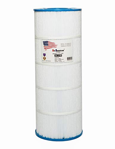 Jandy CS-150 R0462300 Pleatco PJANCS150 Unicel C-8414 Filbur FC-0822 Waterway Clearwater II 150 Pro-Clean 150 817-0150N All American Cartridge AA-J150 Replacement Swimming Pool Filter Cartridge