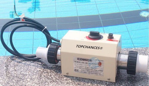 TOPCHANCES Swimming Pool and SPA Heater Electric Heating Thermostat - Input Voltage 220V 3 KW