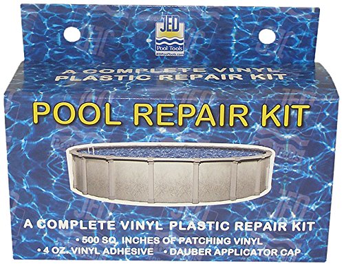 Jed Pool Tools 35-245 Repair Kit For Swimming Pool, 4-ounce, Vinyl