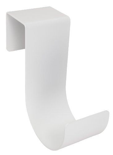 MIDE Products 235W-2 6-Inch Long Aluminum Pool Accessory Hooks Fits 1-34-Inch to 2-18-Inch Wide Fences White