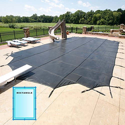 20ft x 45ft Rectangle Commercial Grade Supermesh Swimming Pool Safety Cover