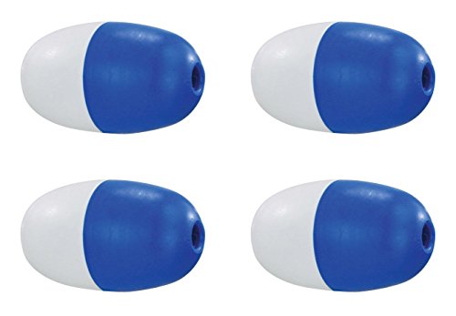 4 Pentair R181016 Rainbow Swimming Pool Oval Safety Floats 3&quot X 5&quot For 12&quot Rope