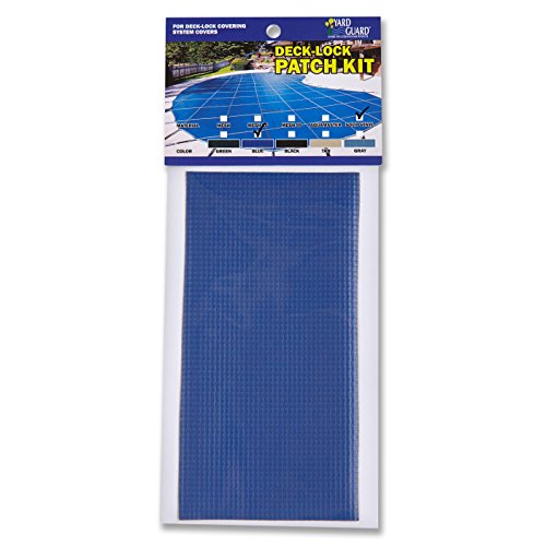 Universal Solid Swimming Pool Safety Cover Patch Kit - Blue