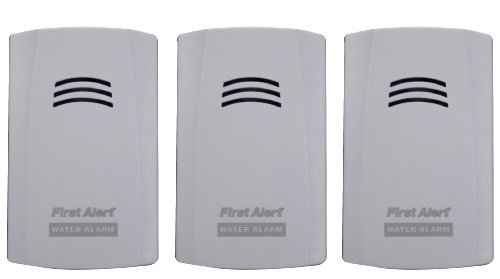 First Alert WA100-3 Water Alarm 3-Pack Model WA100-3