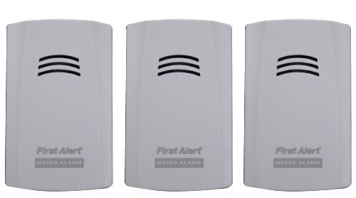 First Alert WA100-3 Water Alarm 3-Pack Model WA100-3 Outdoor Hardware Store