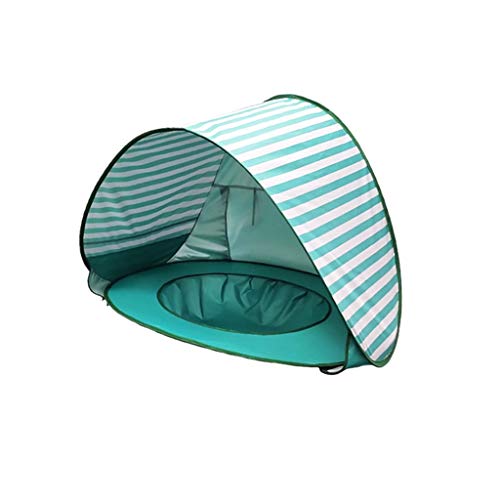 Baby Beach Tent Pop Up Portable Sun Shelter with Pool 50 SPF UV Protection Sun Shelter Canopy Toy Sunscreen Beach Umbrella Baby Pool for Infant Baby Style-B
