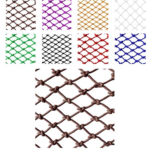 Wlh Outdoor Balcony Stairway Deck Rail Safety Net Home Fence Net Garden Net Balcony Stair Terrace Protection Net Pool Protection Net6mm Rope 6 cm Hole Size  65×26