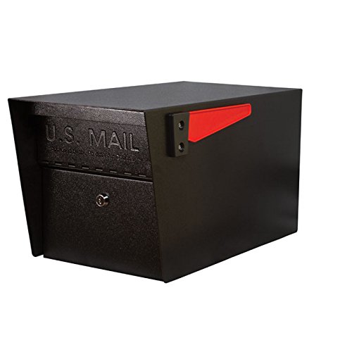 Mail Boss 7506 Mail Manager Locking Security Mailbox, Black
