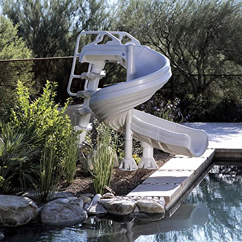 Interfab G-Force 2 Desert Tan In Ground Swimming Pool Slide - G4C-T