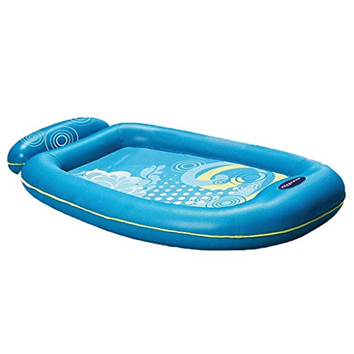 Inflatable Ride-ons Inflatable Bed Outdoor Inflatable Sofa Water Inflatable Recliner Adult Floating Bed Pool Inflatable Mattress Color  Blue Size  70170cm