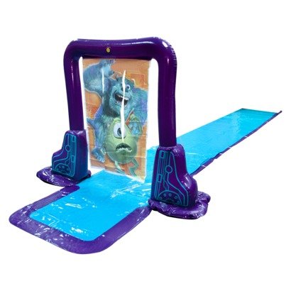 Swimways Disney Monsters Inc Screamin Surprise N Slide Deluxe Waterslide