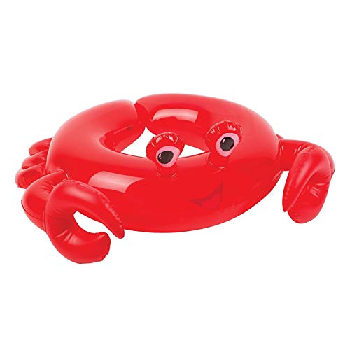 SunnyLIFE Kids Crabby Inflatable Pool Float for Toddlers