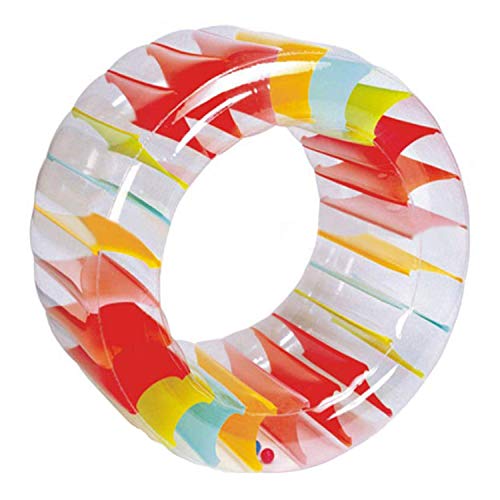 Wonderful Industry ltd Colorful Inflatable Water Wheel Roller Float Kids Pool Float Swimming Pool Toys