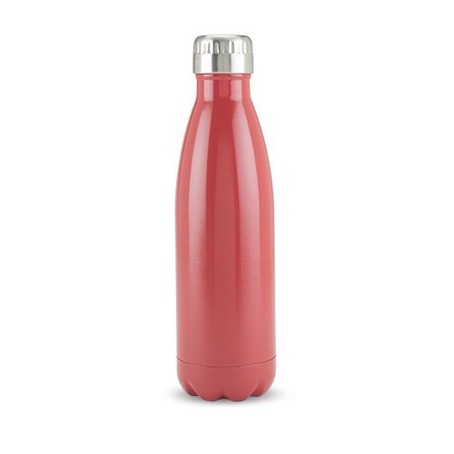 True Decor Sports Water Bottle 500ml Double Wall Stainless Steel Insulated Water Bottle Red