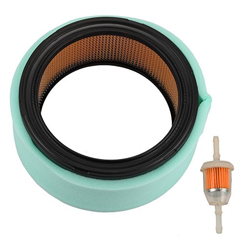 Harbot GY20576 Air Filter with Pre-Filter Fuel Filter for John Deere G110 G100 L130 M655 M665 Sabre 1948GV 1948HV 2148HV 2354HV 2554HV Scotts S2554 800 Cub Cadet LT1050 GT1554 SLT 1554 Lawn Tractor