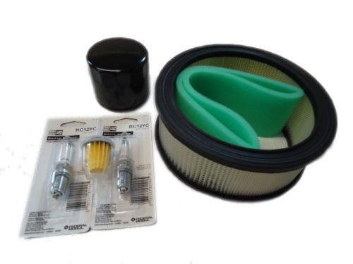 Lawnmowers Parts Tune up Maintenance Kit Air Filter Replaces GY20576 AM116304 M133095 AM125424 RC12YC Fits John Deere L130 G100 G110